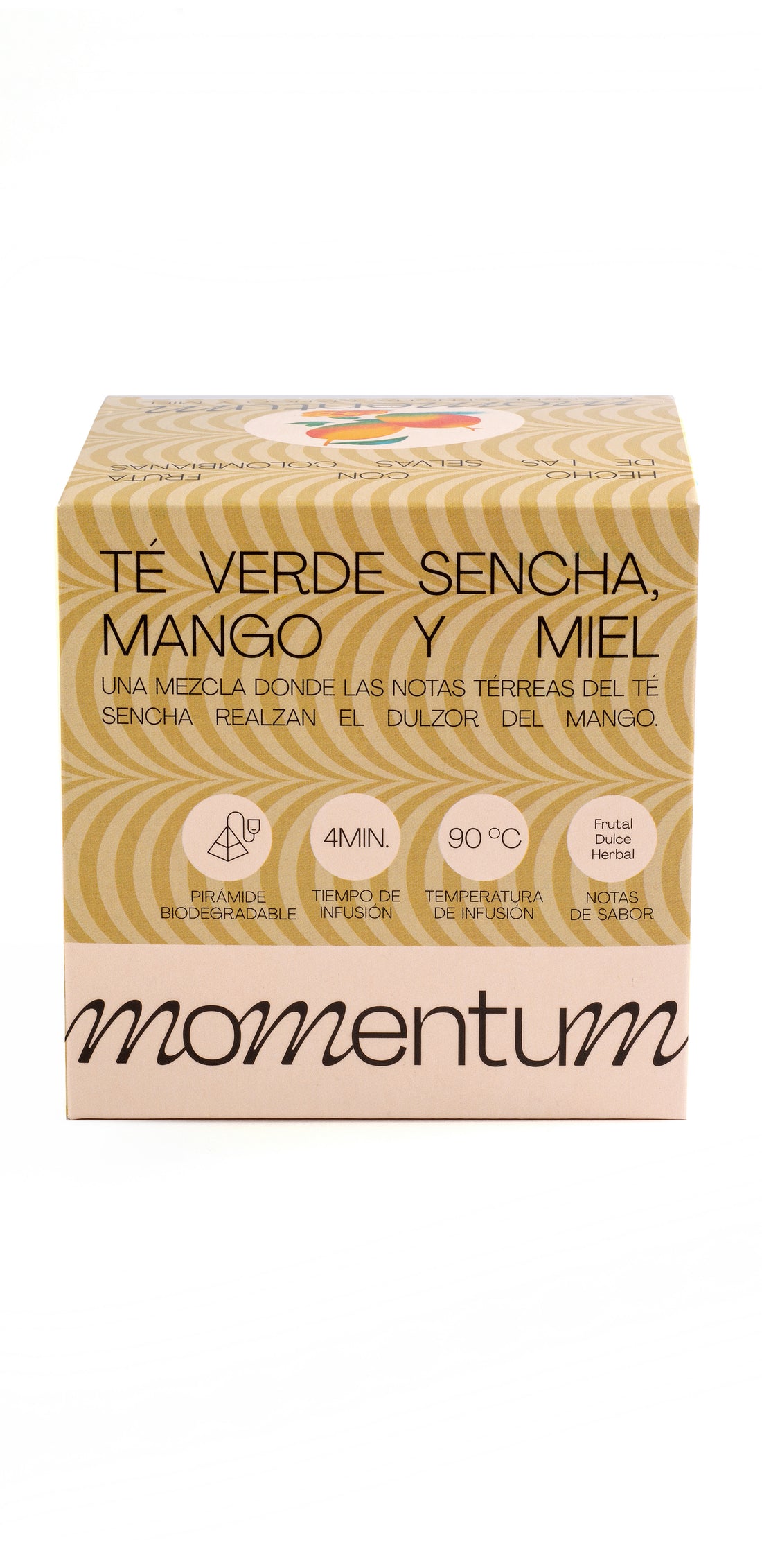 Té Momentum Te Verde Sencha Mango y Miel